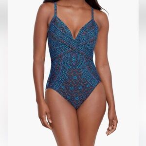 Miraclesuit NWT Captivate One Piece Romani size 16